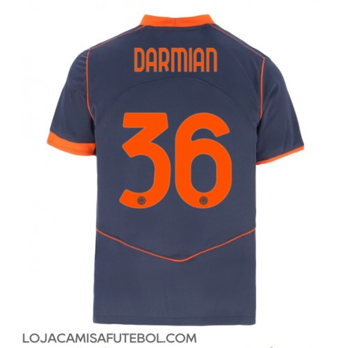 Camisa de Futebol Inter Milan Matteo Darmian #36 Equipamento Alternativo 2025-26 Manga Curta Camisa de Futebol Inter Milan Matteo Darmian #36 Equipamento Alternativo 2025-26 Manga Curta
